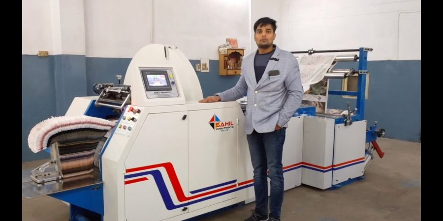 Paper Bag Making Machine Made in India Suppliers and Manufacturers in India