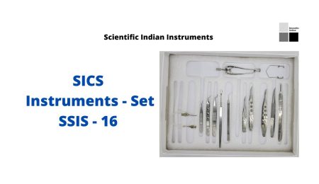 SICS Instruments   Set I SSIS-16 I  I Scientific Indian I Cataract instrument Set