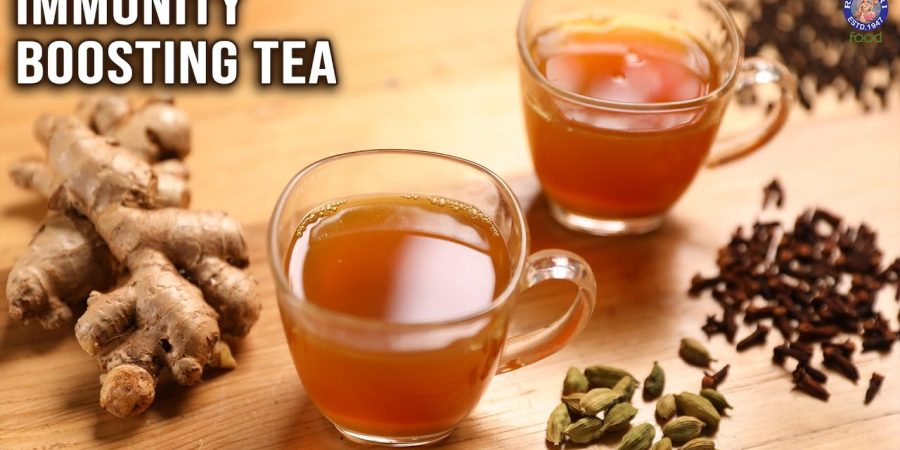 Immunity Booster Tea Recipe | Immunity Drink using Turmeric, Ginger, Raisins, Peppercorn, Jaggery